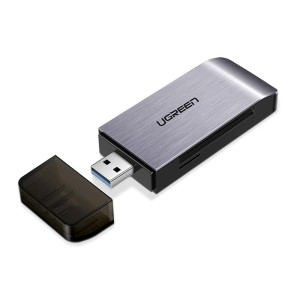 Картридер UGREEN с USB 3.0 на SD TF CF MS Скорость до 5-Gbps CM180