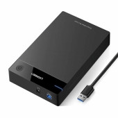Внешний корпус для жесткого диска UGREEN USB 3.0 to 3.5'/2.5" SATA Hard Drive Box