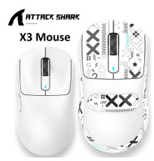 Игровая мышь ATTACK SHARK X3 беспроводная сенсор Pixart 3395