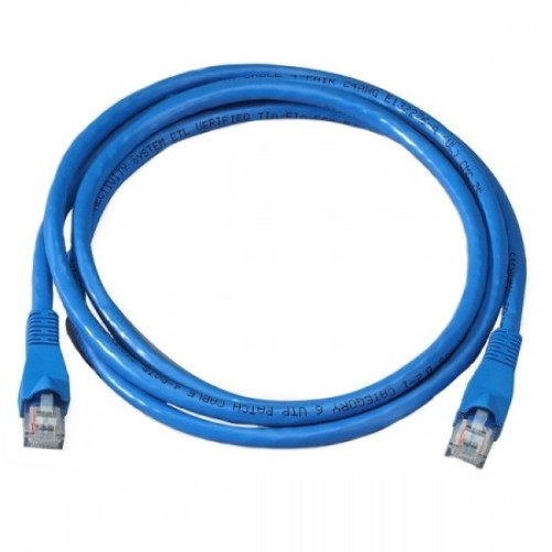 Кабель LAN CAT6 Patch Cords 2 метр синий Кабель LAN CAT6 Patch Cords 2 метр синий