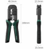 Обжимник UGREEN NW168 черно-зеленый
