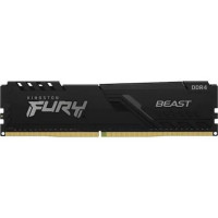 Оперативная память DDR4 8 GB Kingston FURY Beast 2133 MHz с радиатором