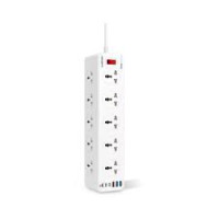 Удлинитель питания LDNIO 2500W / 10 розеток / 3 USB / 33W (2m) SC1016C