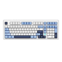 Беспроводная механическая клавиатура MCHOSE G75 V2 White-Blue