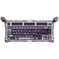 Беспроводная магнитная клавиатура GravaStar Mercury V75 Pro Mix Color