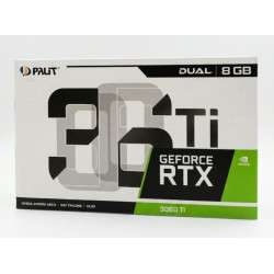 Видеокарта NVIDIA GeForce RTX 3060 Ti Palit 8GB GDDR6 с коробкой (Б/У)