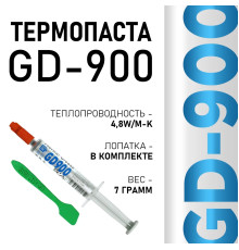 Термопаста GD900 7g