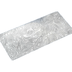 Игровой коврик для мыши большой speed+control WHITE узор 900x400х3