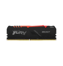 Оперативная память DDR4 8 GB KINGSTON FURY 3200 MHz с радиатором RGB