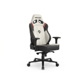 Игровое чёрно-белое кресло AndaSeat