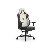 Игровое чёрно-белое кресло AndaSeat